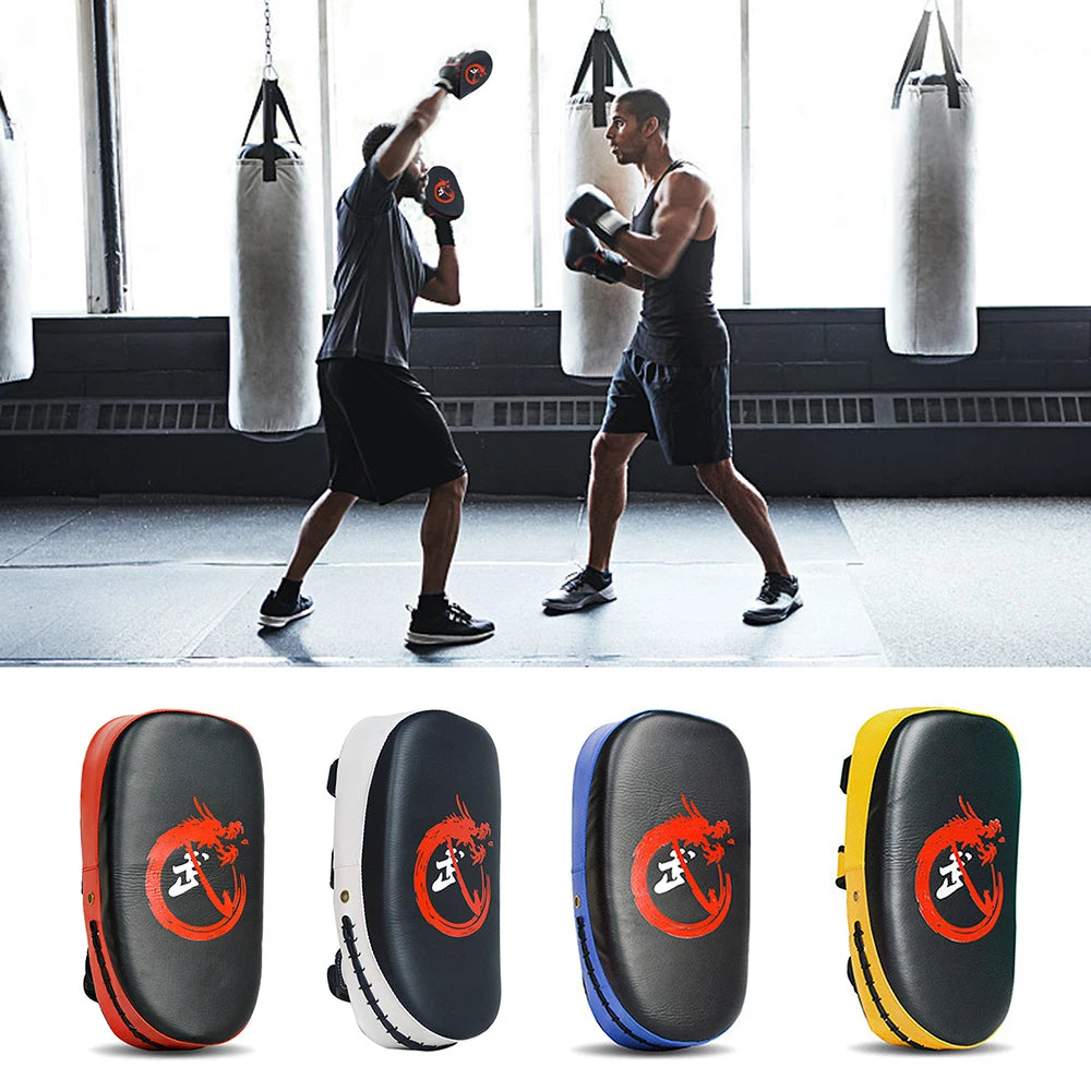 Boxing Pad Kick Boxing Muay Thai Punching Pad Curved Strike Shield Boxing Training Mitt Punching Pad Arc Pad Boxing Practice