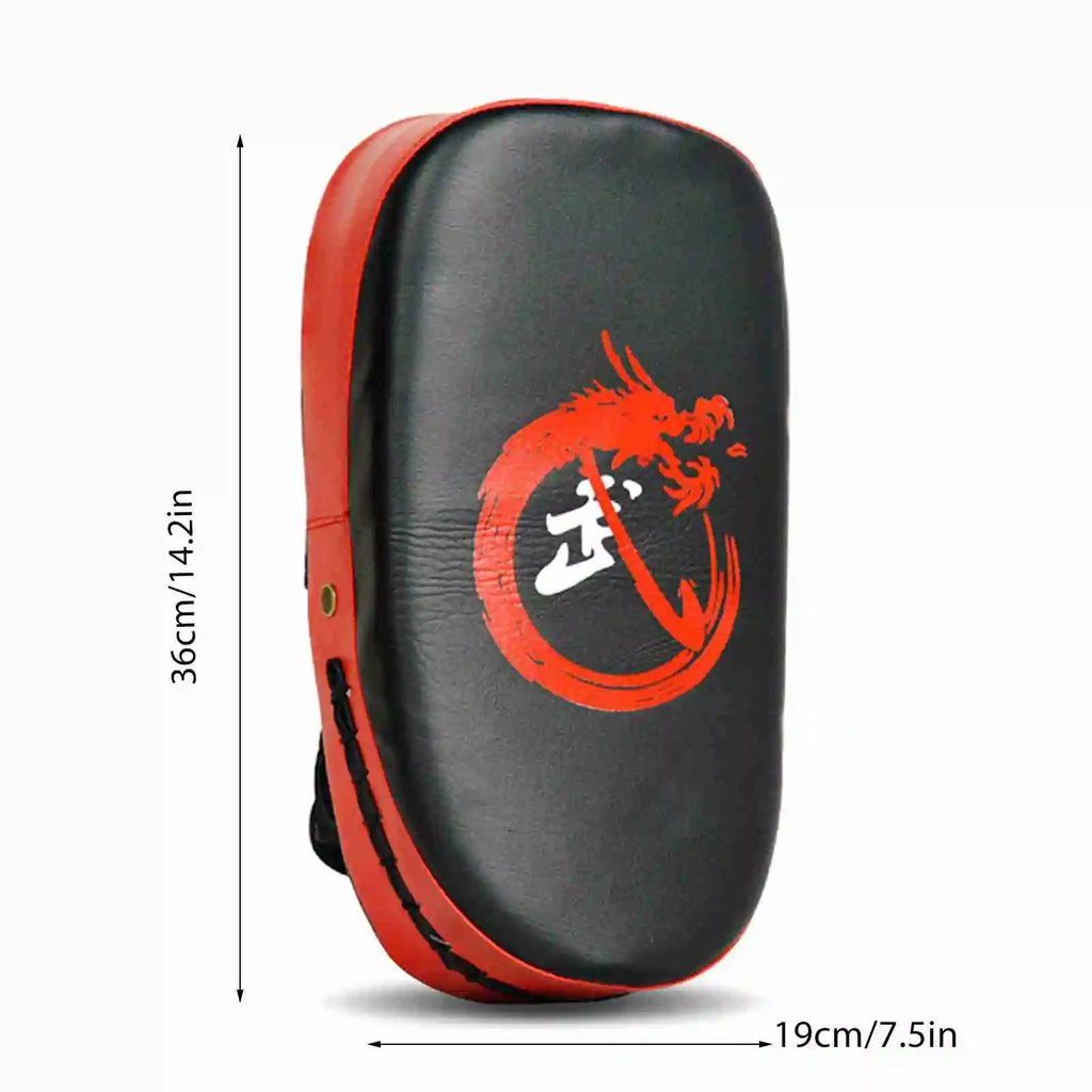 Boxing Pad Kick Boxing Muay Thai Punching Pad Curved Strike Shield Boxing Training Mitt Punching Pad Arc Pad Boxing Practice